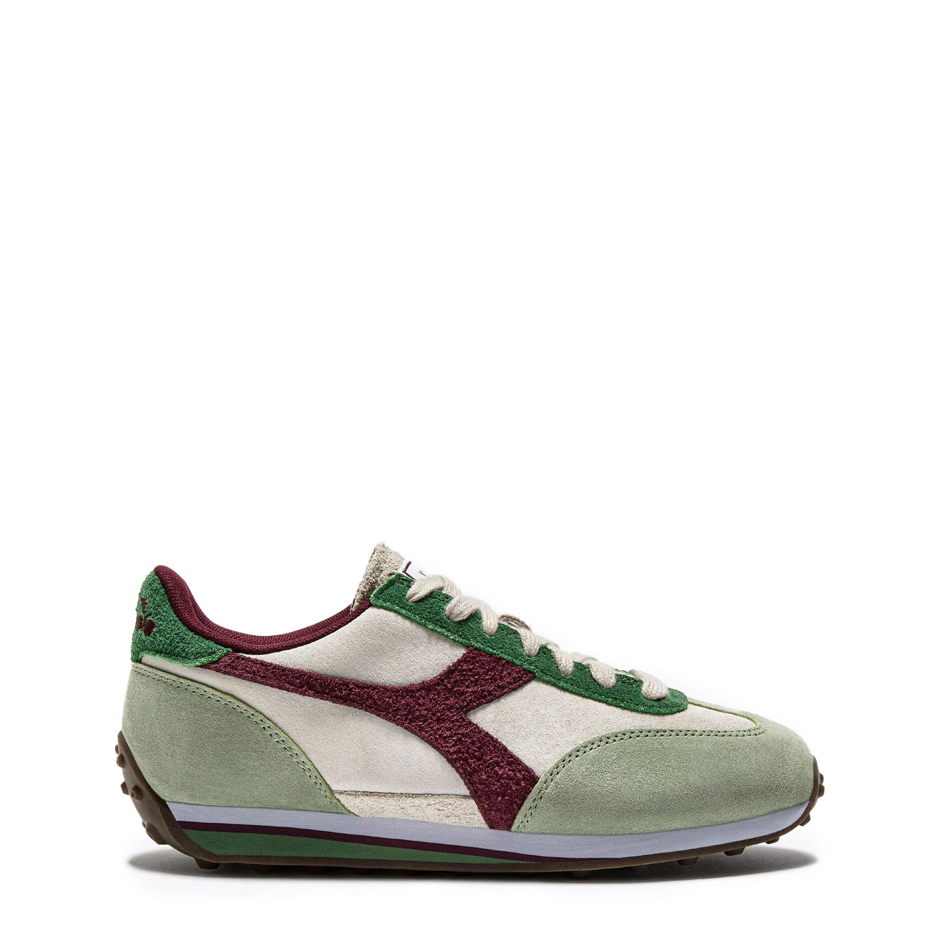 Diadora Womens Rally S Trainer Green Swamp - pam pam 