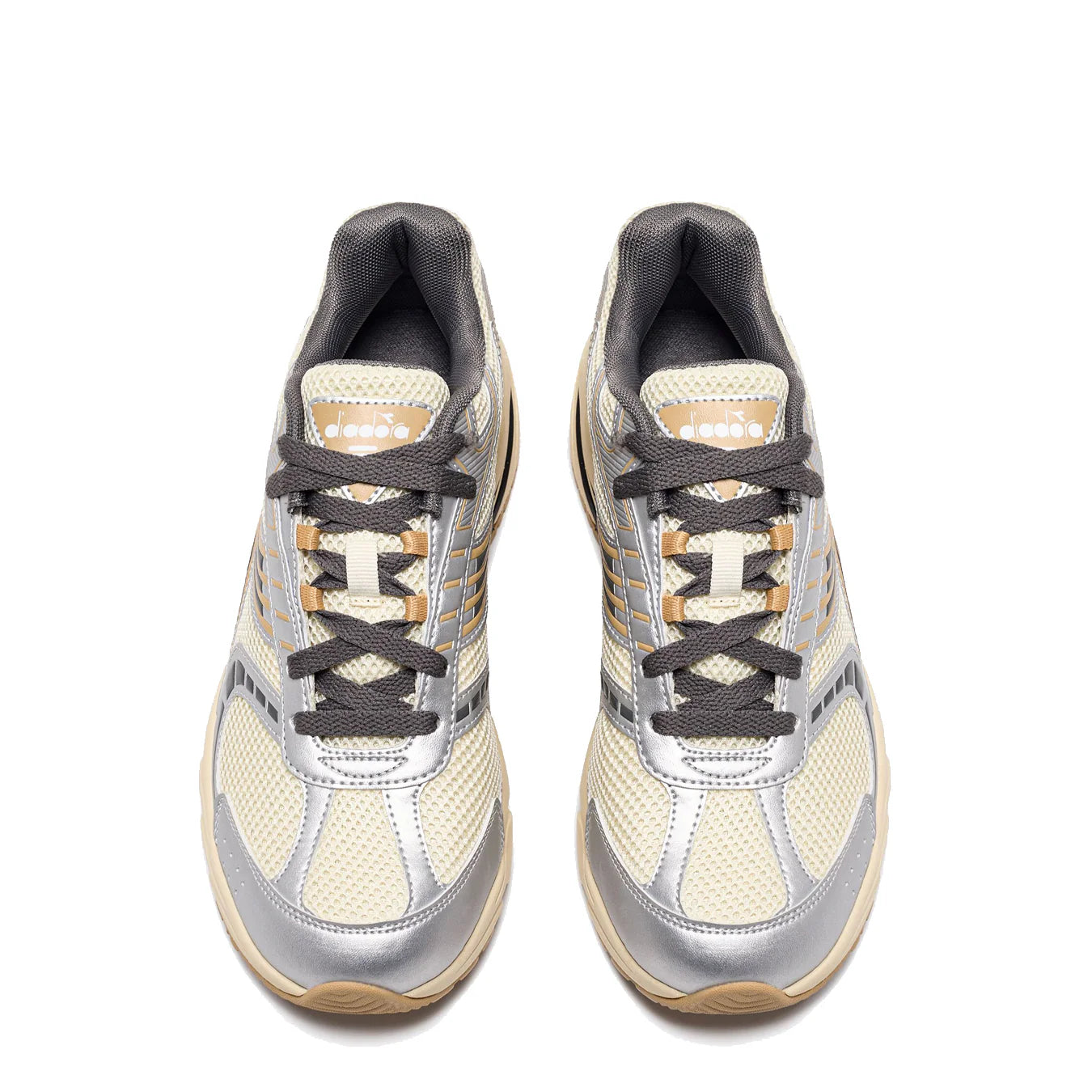 Diadora Womens SAO-KO 280 Trainer Seedpearl / Oyster Gray