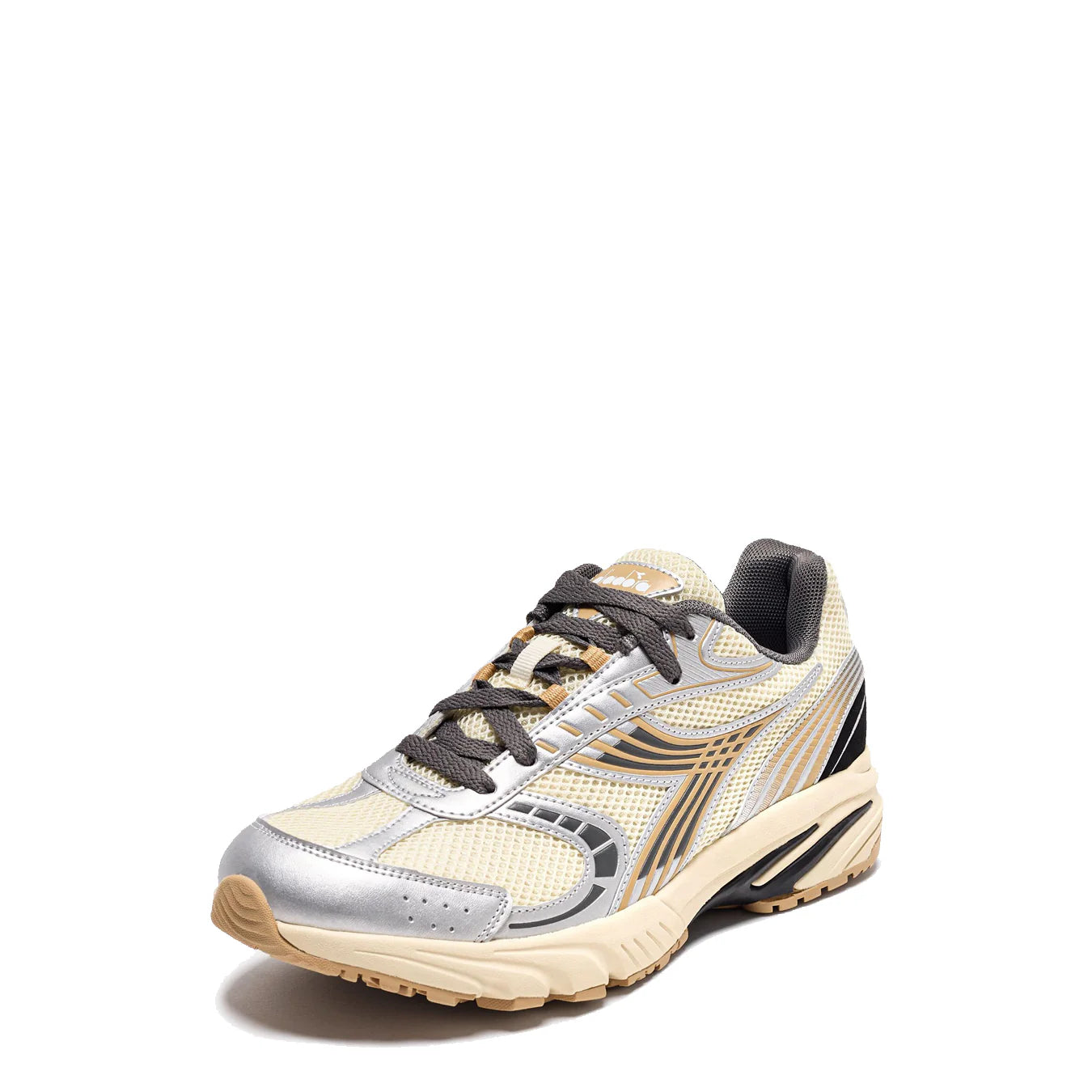 Diadora Womens SAO-KO 280 Trainer Seedpearl / Oyster Gray