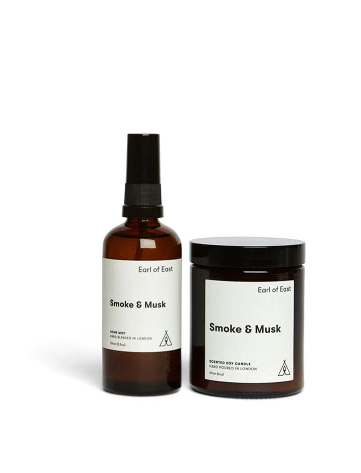 Earl of East Candle + Home Mist Duo Gift Set Smoke Musk Earl of East