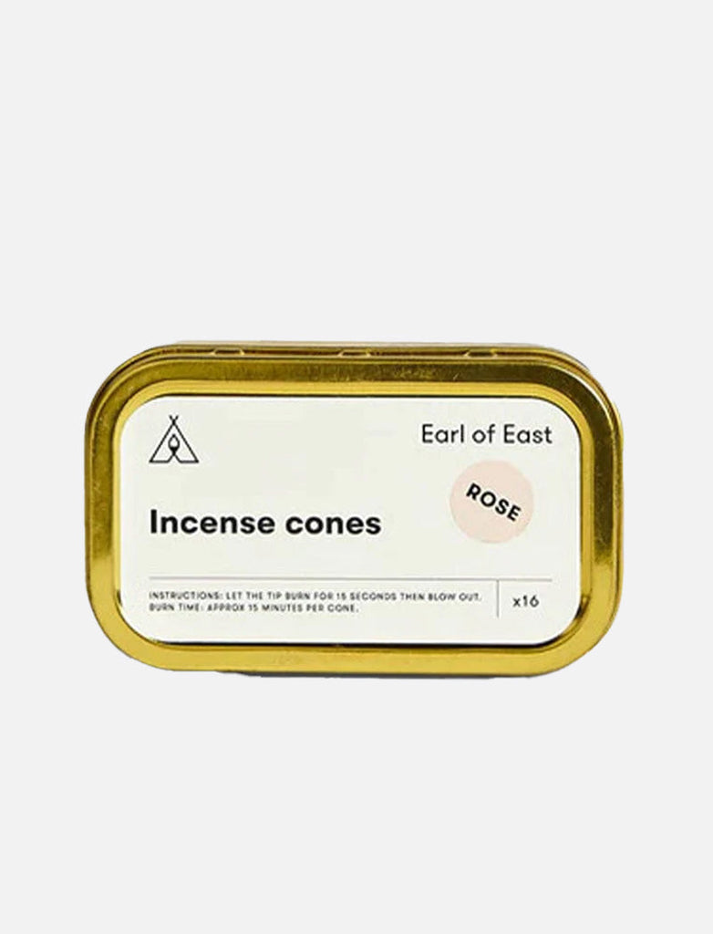 Earl of East Incense Cones Rose Earl of East
