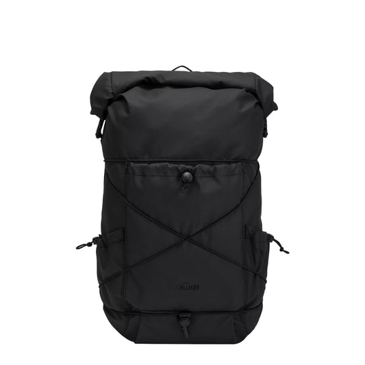 Elliker Buckden Roll Top Backpack Black