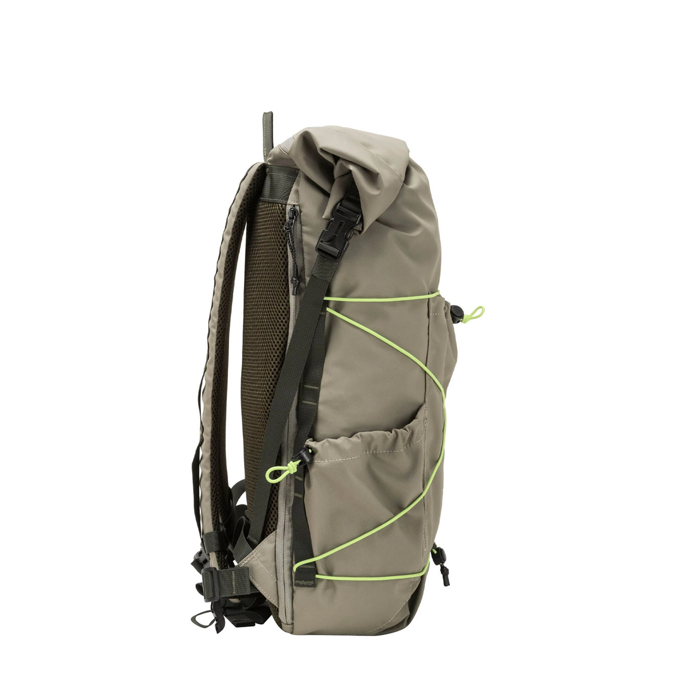 Elliker Buckden Roll Top Backpack Taupe - pam pam 