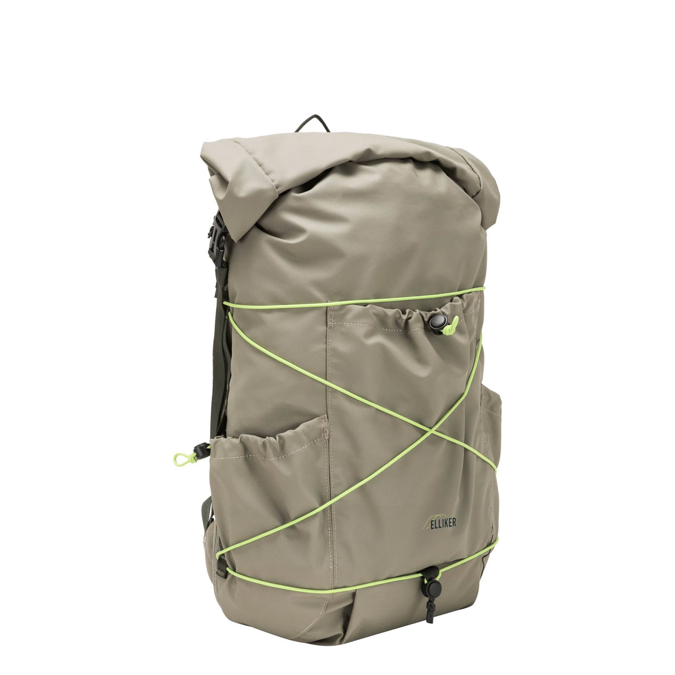 Elliker Buckden Roll Top Backpack Taupe - pam pam 