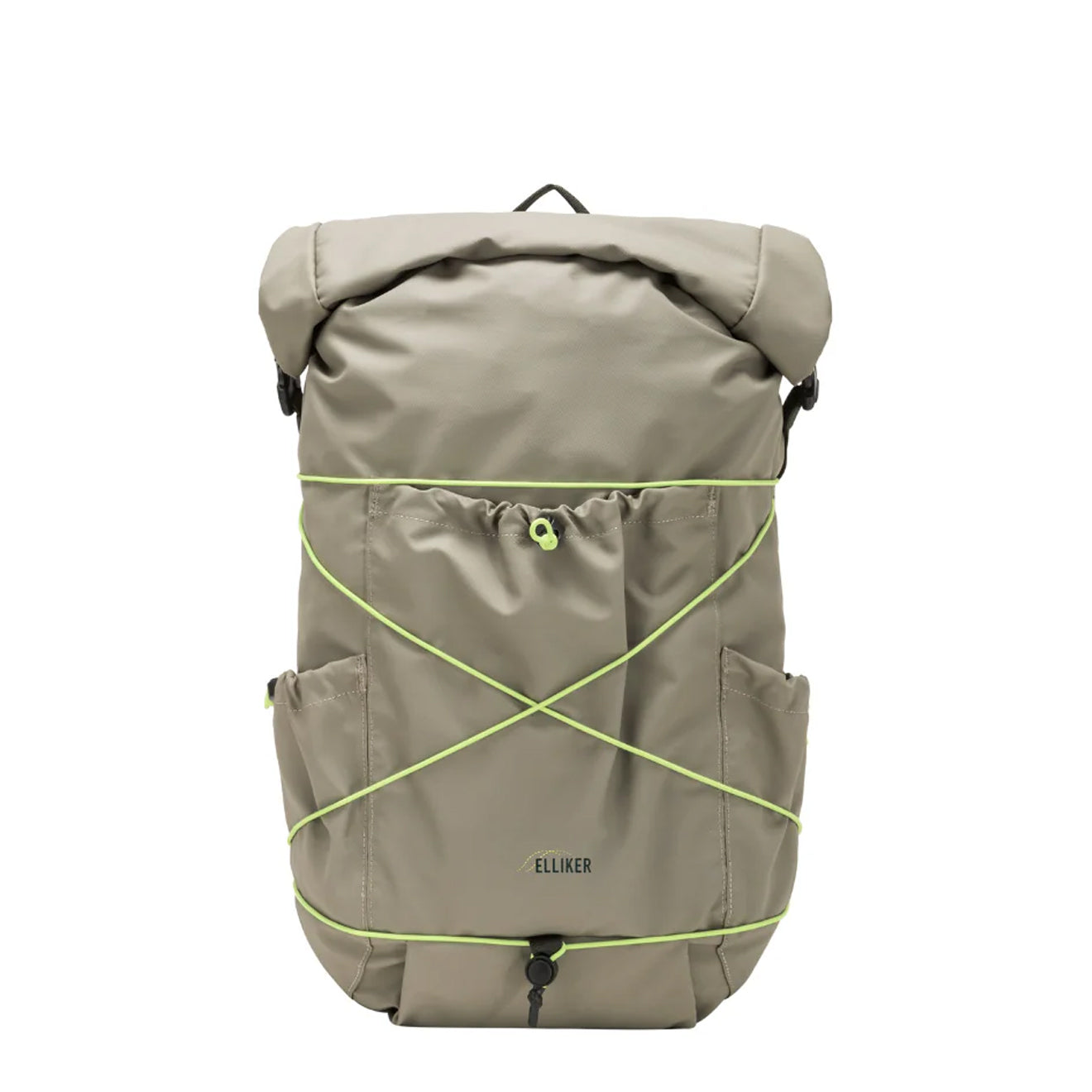 Elliker Buckden Roll Top Backpack Taupe - pam pam 