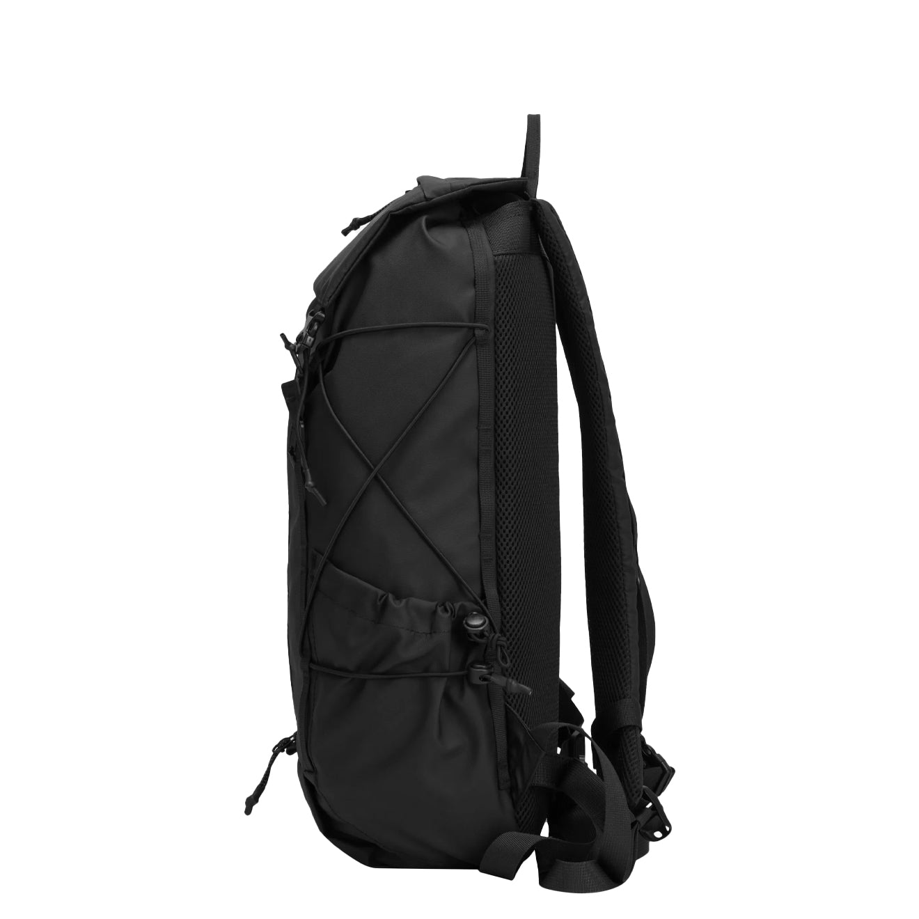 Elliker Cautley Flap Over Backpack Black - pam pam 