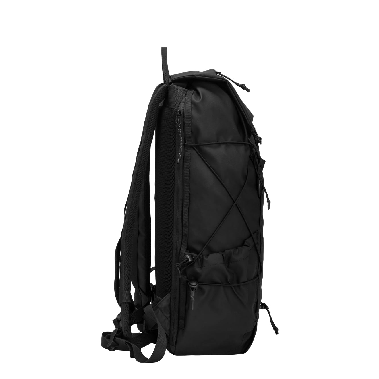 Elliker Cautley Flap Over Backpack Black - pam pam 