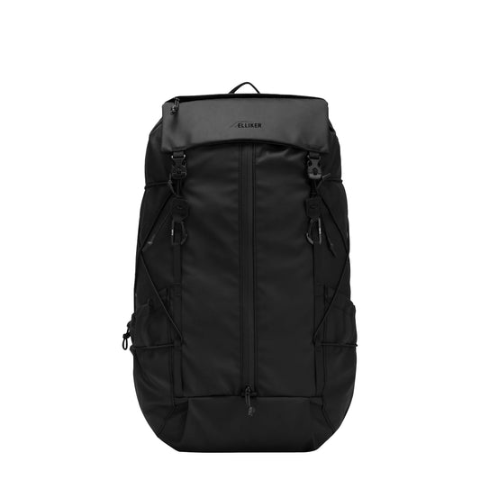 Elliker Cautley Flap Over Backpack Black
