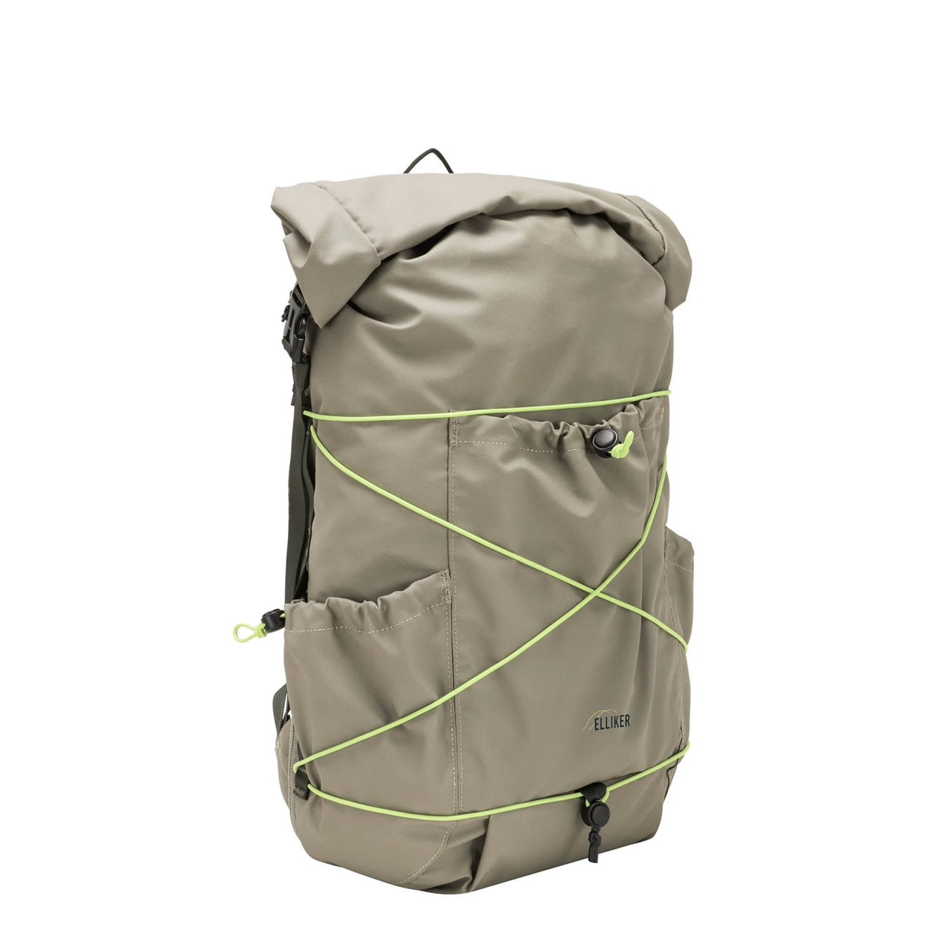 Elliker Cautley Flap Over Backpack Taupe - pam pam 