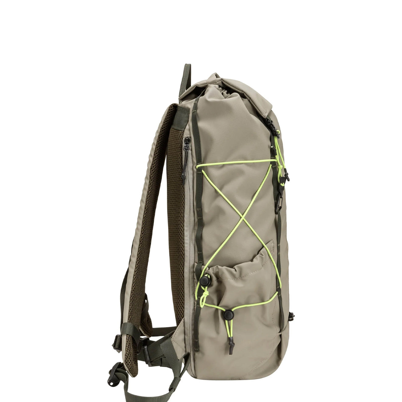 Elliker Cautley Flap Over Backpack Taupe - pam pam 