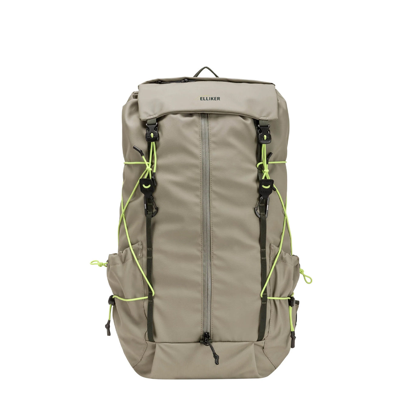 Elliker Cautley Flap Over Backpack Taupe - pam pam 