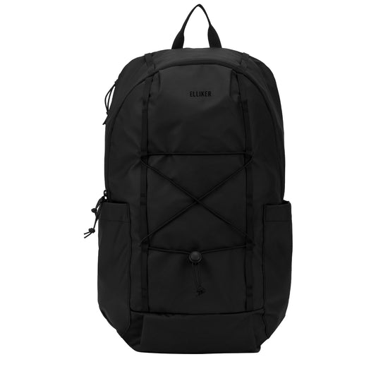 Elliker Keswick Zip Top Backpack 22L Black - pam pam