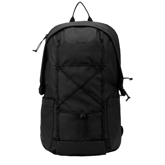 Elliker Kiln Hooded Zip Top Backpack 22L Black - pam pam