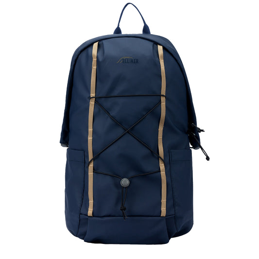 Elliker Kiln Hooded Zip Top Backpack 22L Navy - pam pam