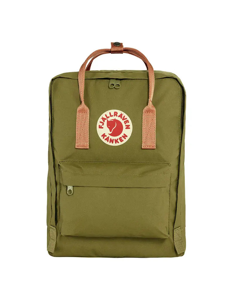 Fjallraven Kanken Classic Backpack Foliage Green / Peach Sand Fjallraven Kanken Bags