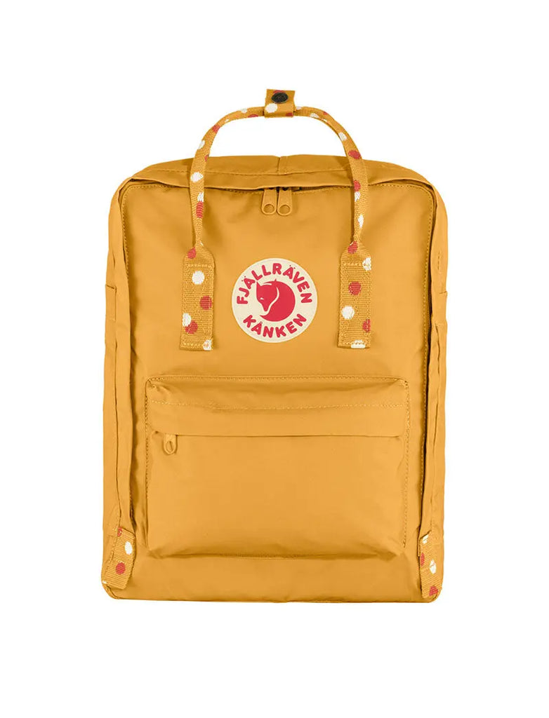 Fjallraven Kanken Classic Backpack Ochre / Confetti Pattern Fjallraven Kanken Bags