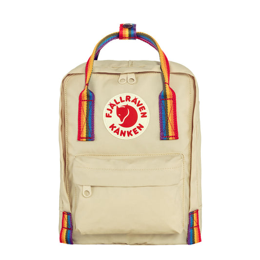 Fjallraven Kanken Rainbow Mini Light Oak / Rainbow - pam pam