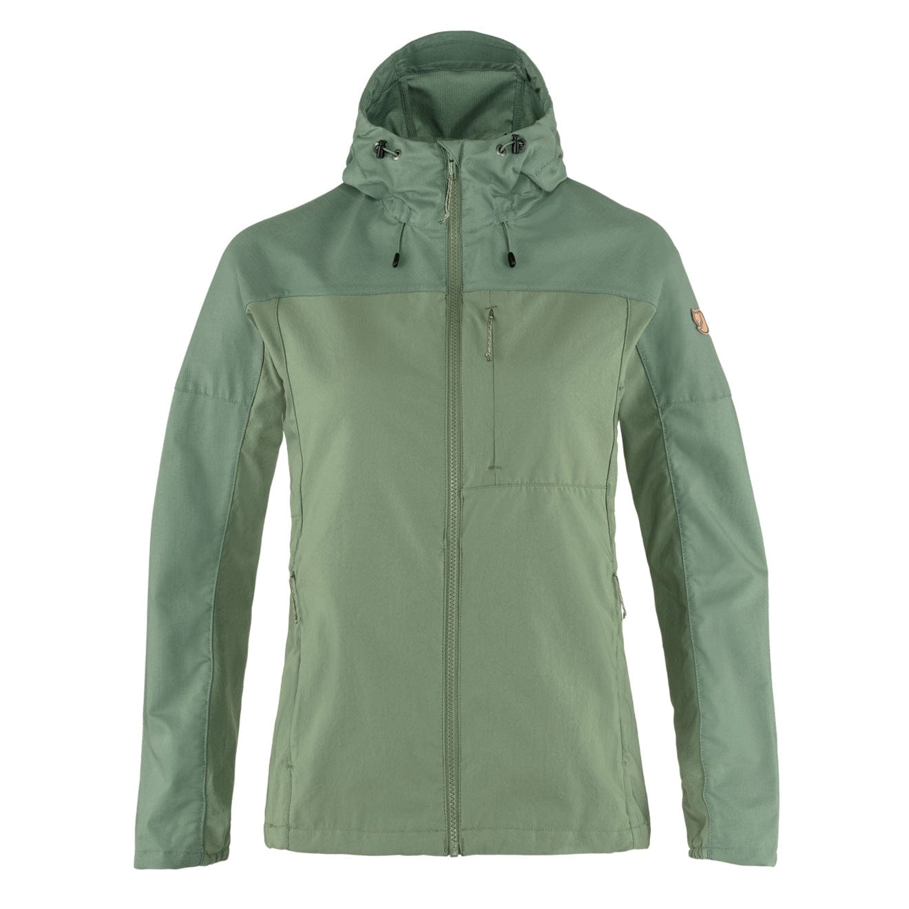 Fjallraven Womens Abisko Midsummer Jacket Jade Green / Patina Green