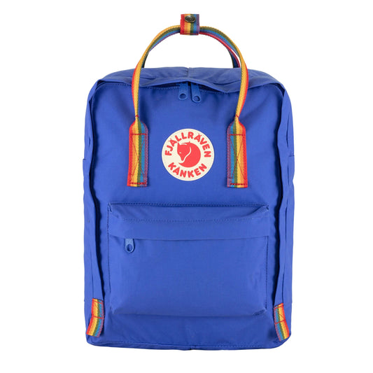 Fjallraven Kanken Classic Backpack Cobalt Blue / Rainbow - pam pam