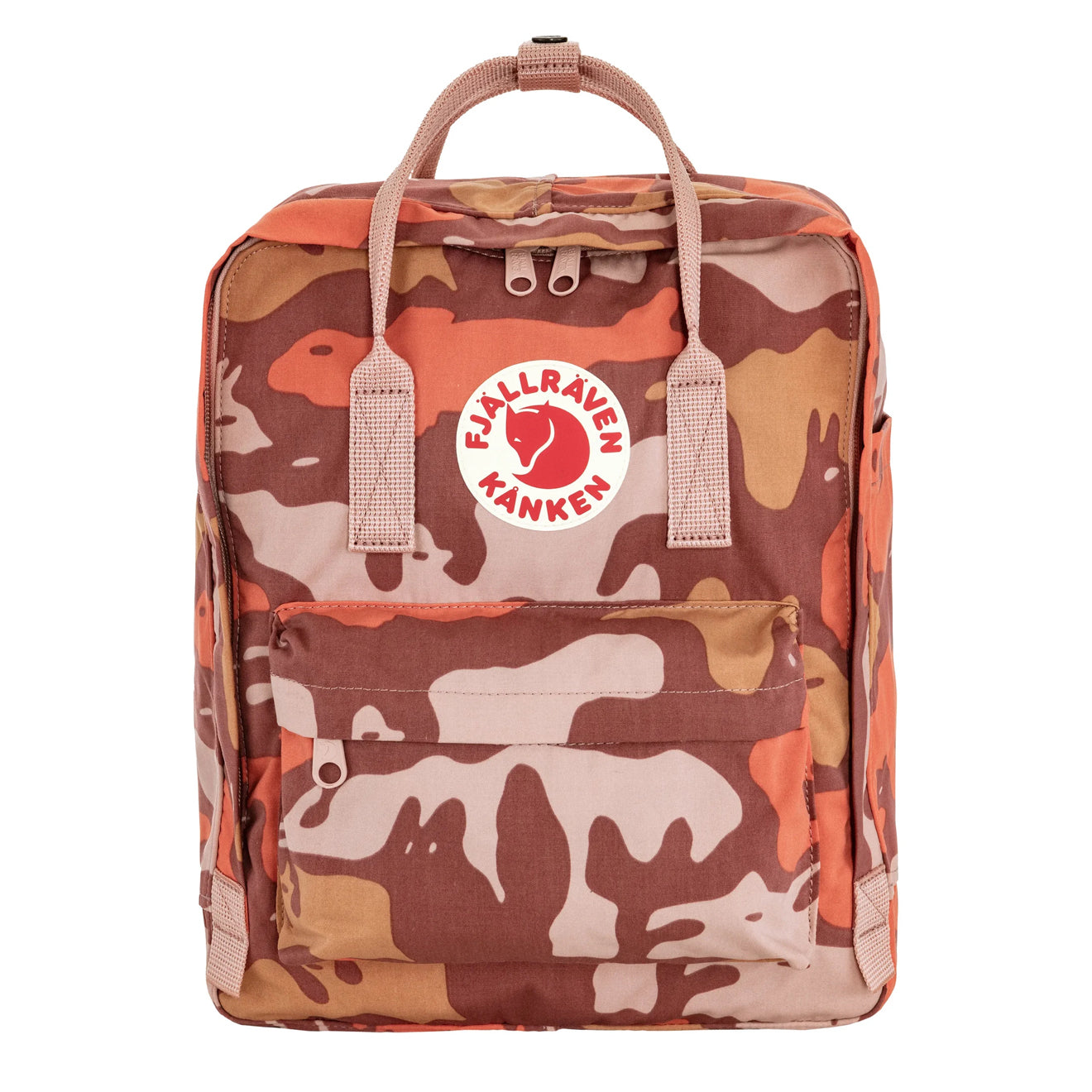 Fjallraven Kanken Graphics Backpack Chalk Rose / Hidden Animals - pam pam 