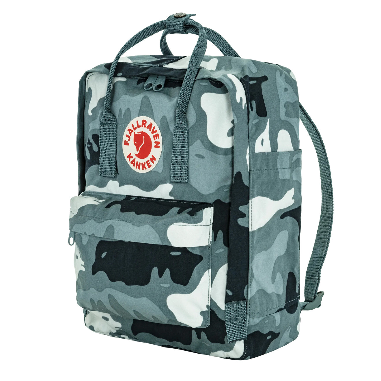 Fjallraven Kanken Graphics Backpack Nimbus Blue / Hidden Animals - pam pam 