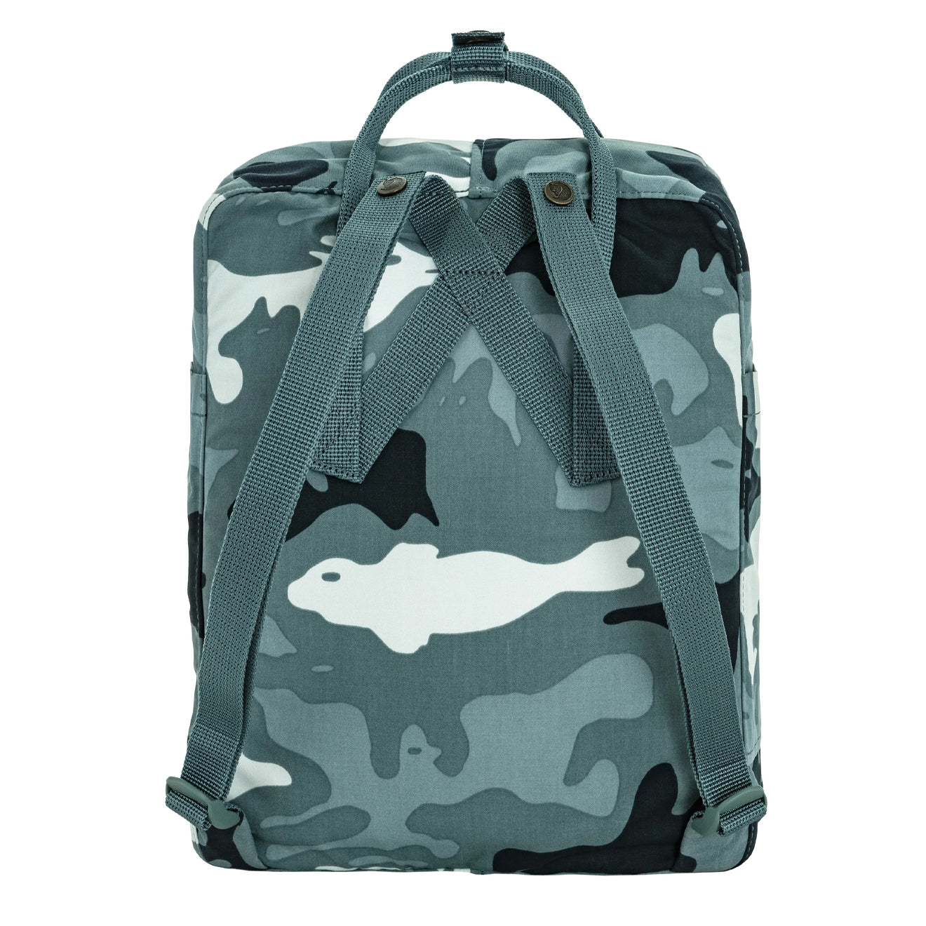 Fjallraven Kanken Graphics Backpack Nimbus Blue / Hidden Animals - pam pam 