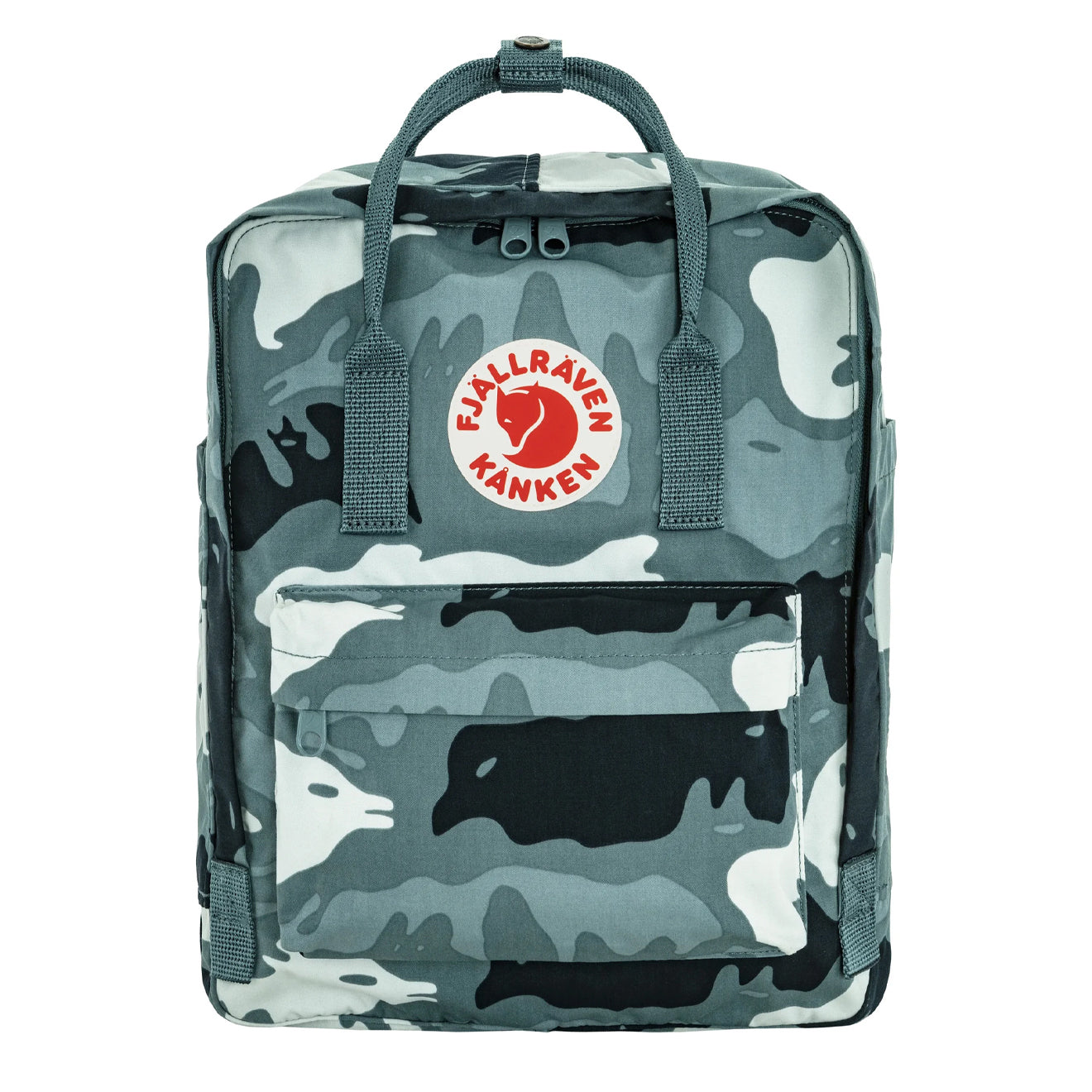 Fjallraven Kanken Graphics Backpack Nimbus Blue / Hidden Animals - pam pam 