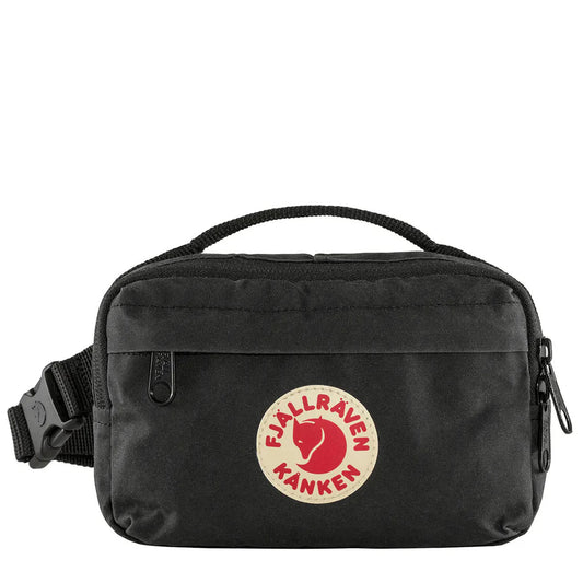 Fjallraven Kanken Hip Pack Black - pam pam