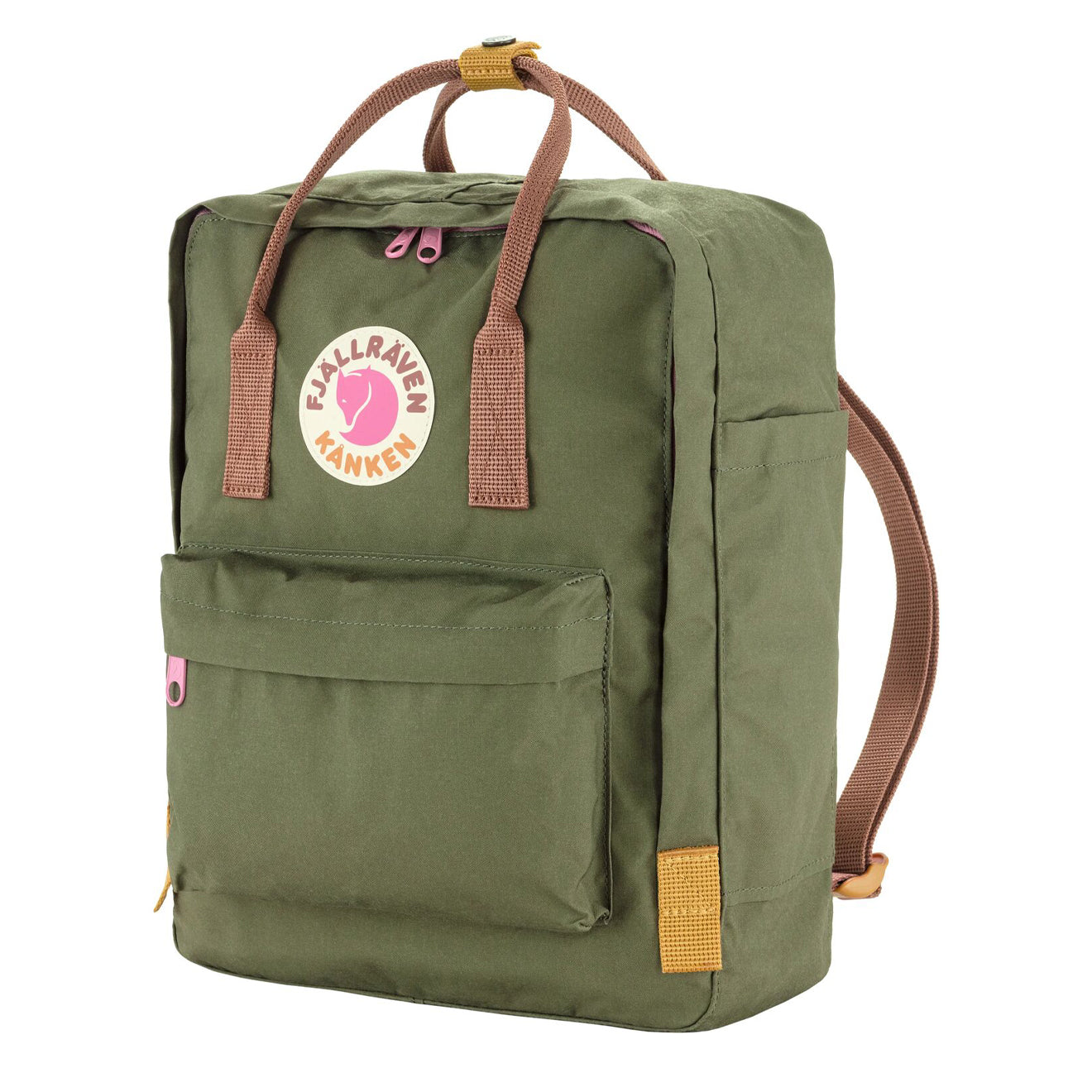 Fjallraven Kanken Koncept Backpack Green / Khaki Dust - pam pam 