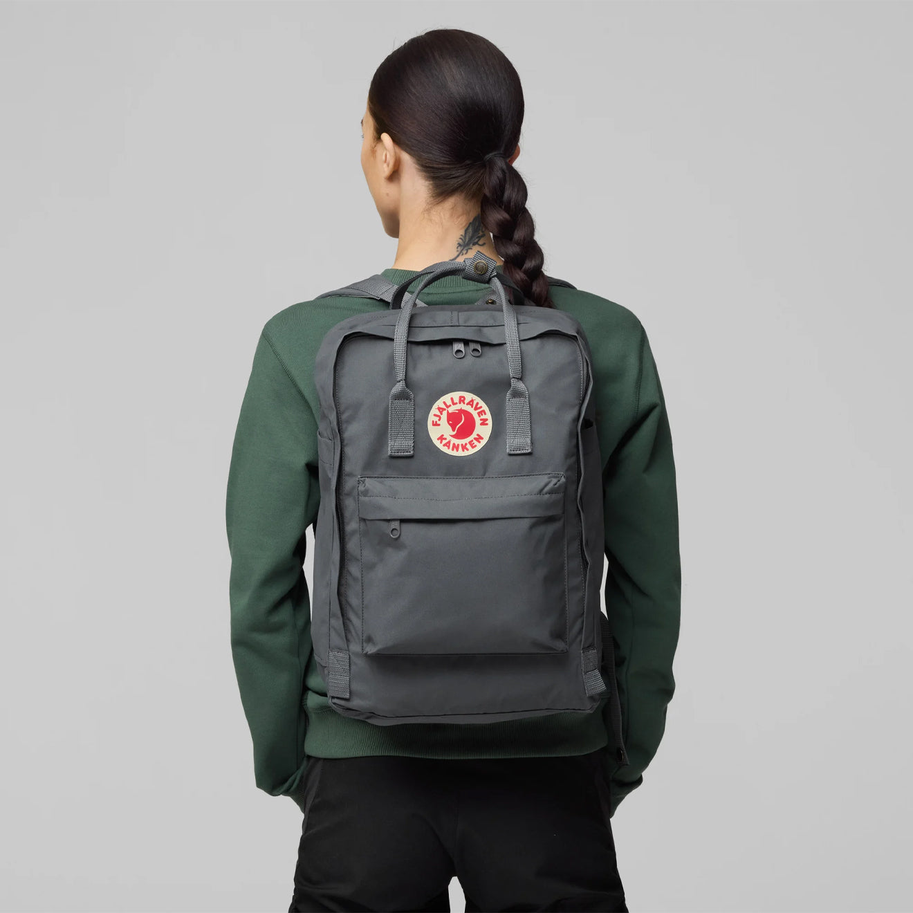 Fjallraven Kanken Laptop 17 Green - pam pam 