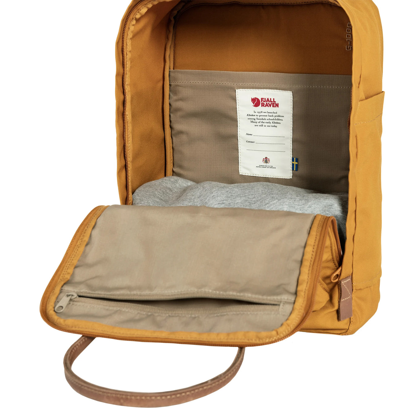 Fjallraven Kanken No. 2 Laptop 15 Fossil - pam pam 
