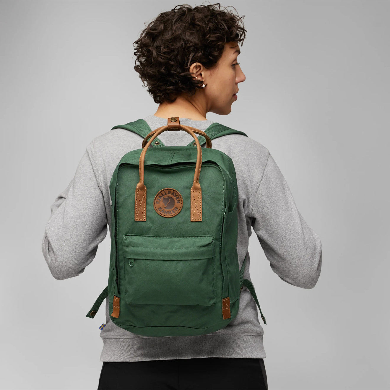 Fjallraven Kanken No. 2 Laptop 15 Fossil - pam pam 