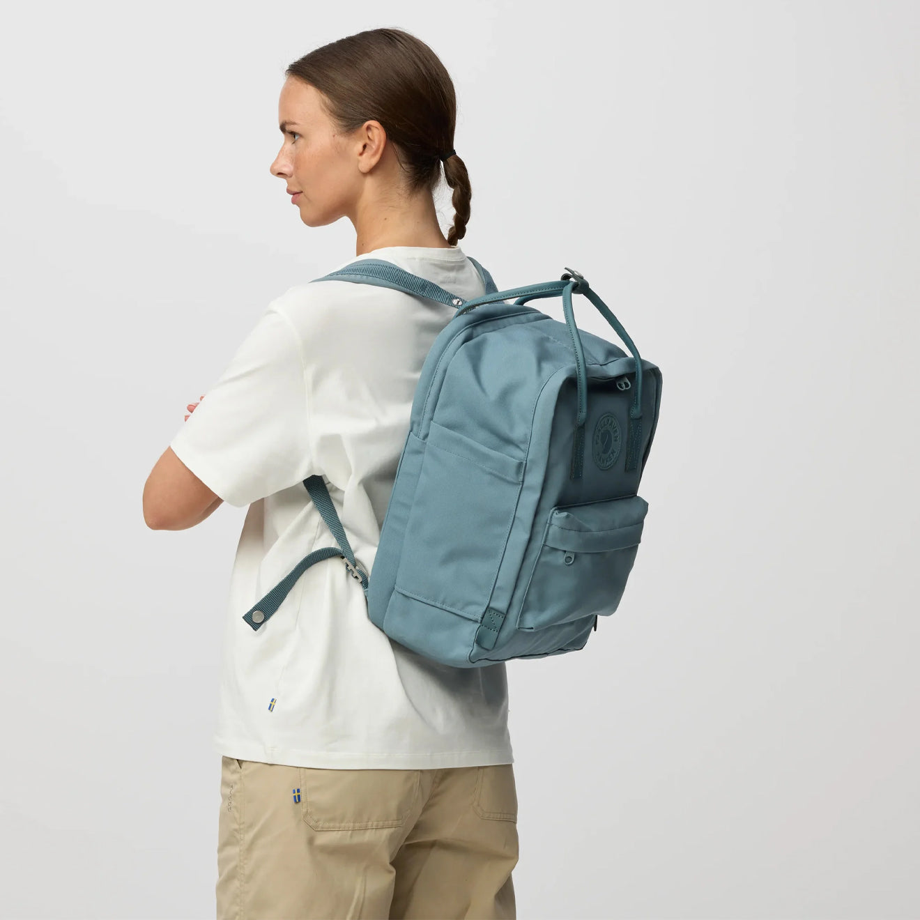 Fjallraven Kanken No. 2 Laptop 15 Nimbus Blue - pam pam 