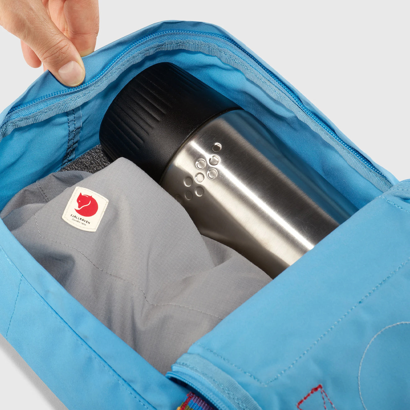 Fjallraven Kanken Rainbow Mini Chalk Rose-Rainbow Pattern - pam pam 