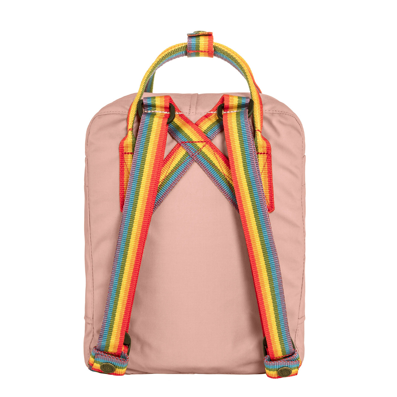Fjallraven Kanken Rainbow Mini Chalk Rose-Rainbow Pattern - pam pam 
