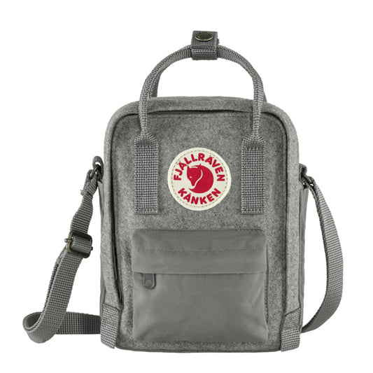 Fjallraven Kanken Re-Wool Sling Granite Grey - pam pam