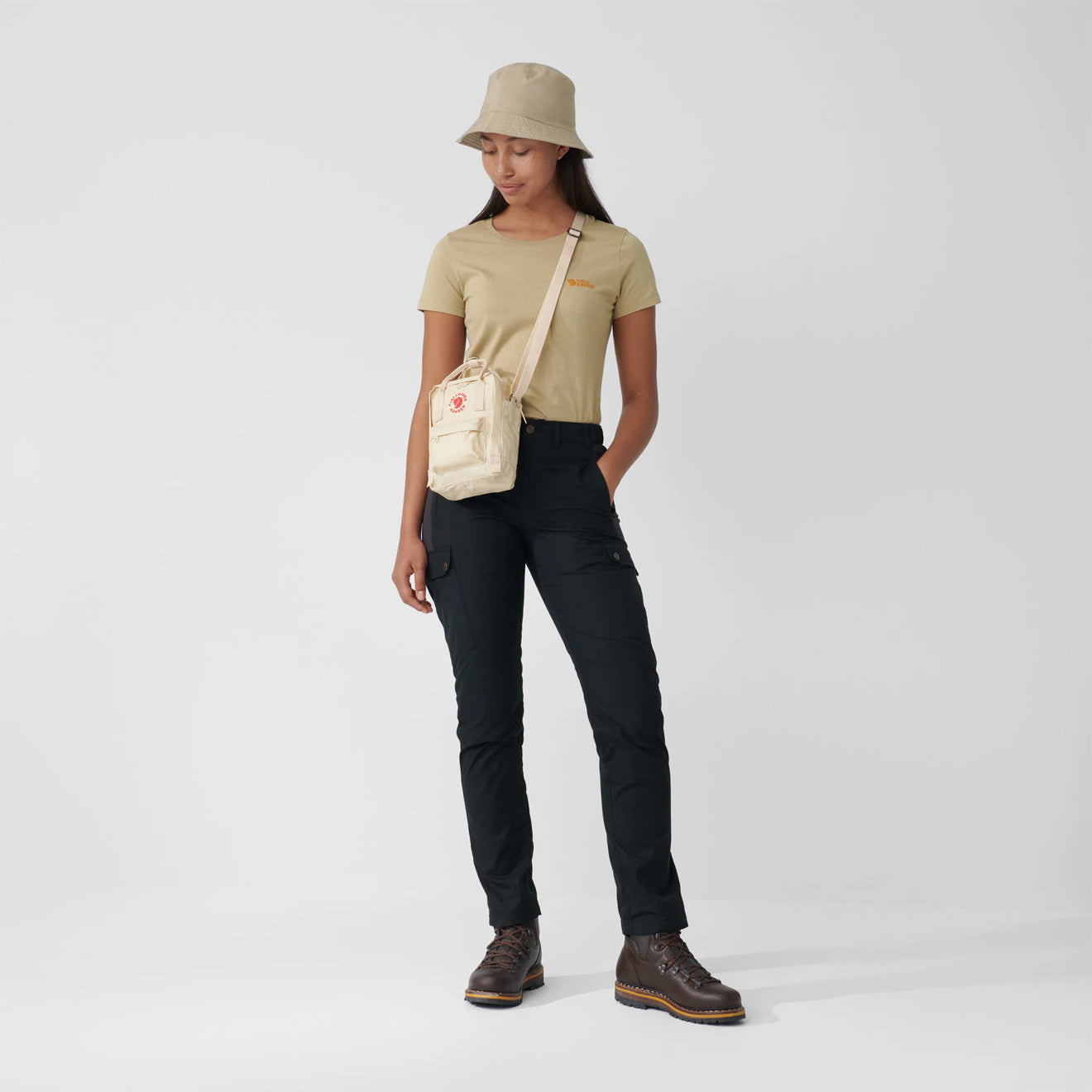 Fjallraven Kanken Sling Cross Body Bag Green - pam pam 