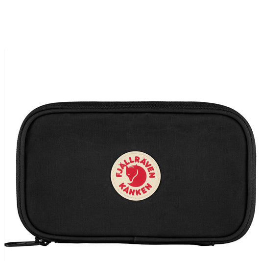 Fjallraven Kanken Travel Wallet Black - pam pam