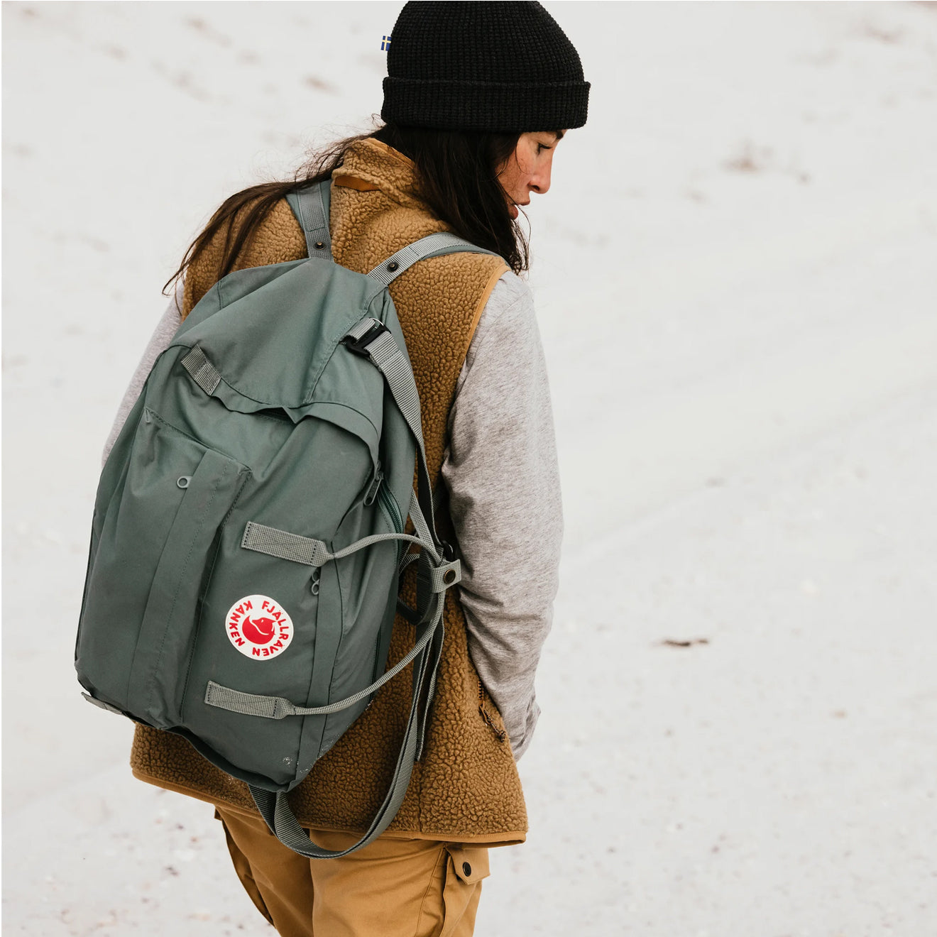 Fjallraven Kanken Weekender Bag Green - pam pam 
