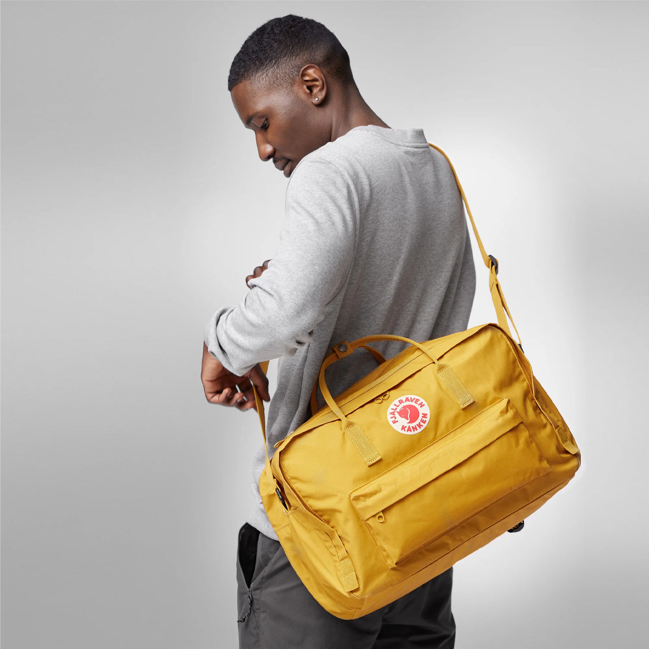Fjallraven Kanken Weekender Bag Green - pam pam 