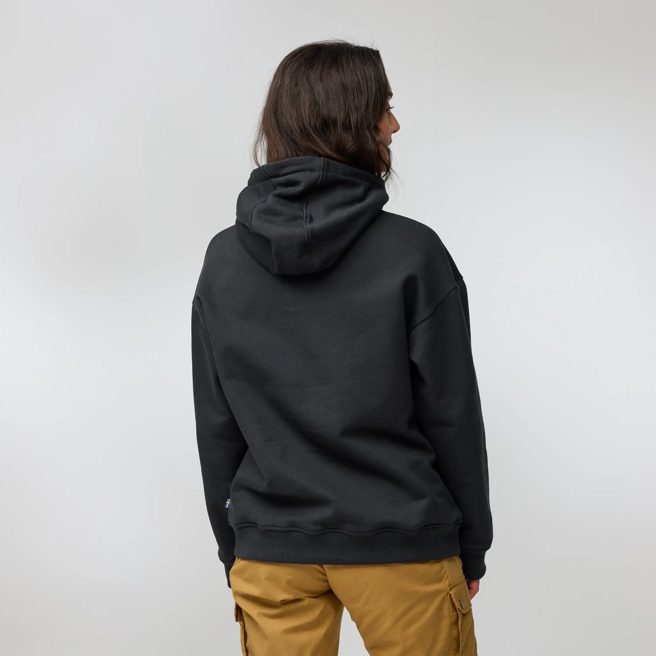 Fjallraven Womens Classic Hoodie Suede Brown