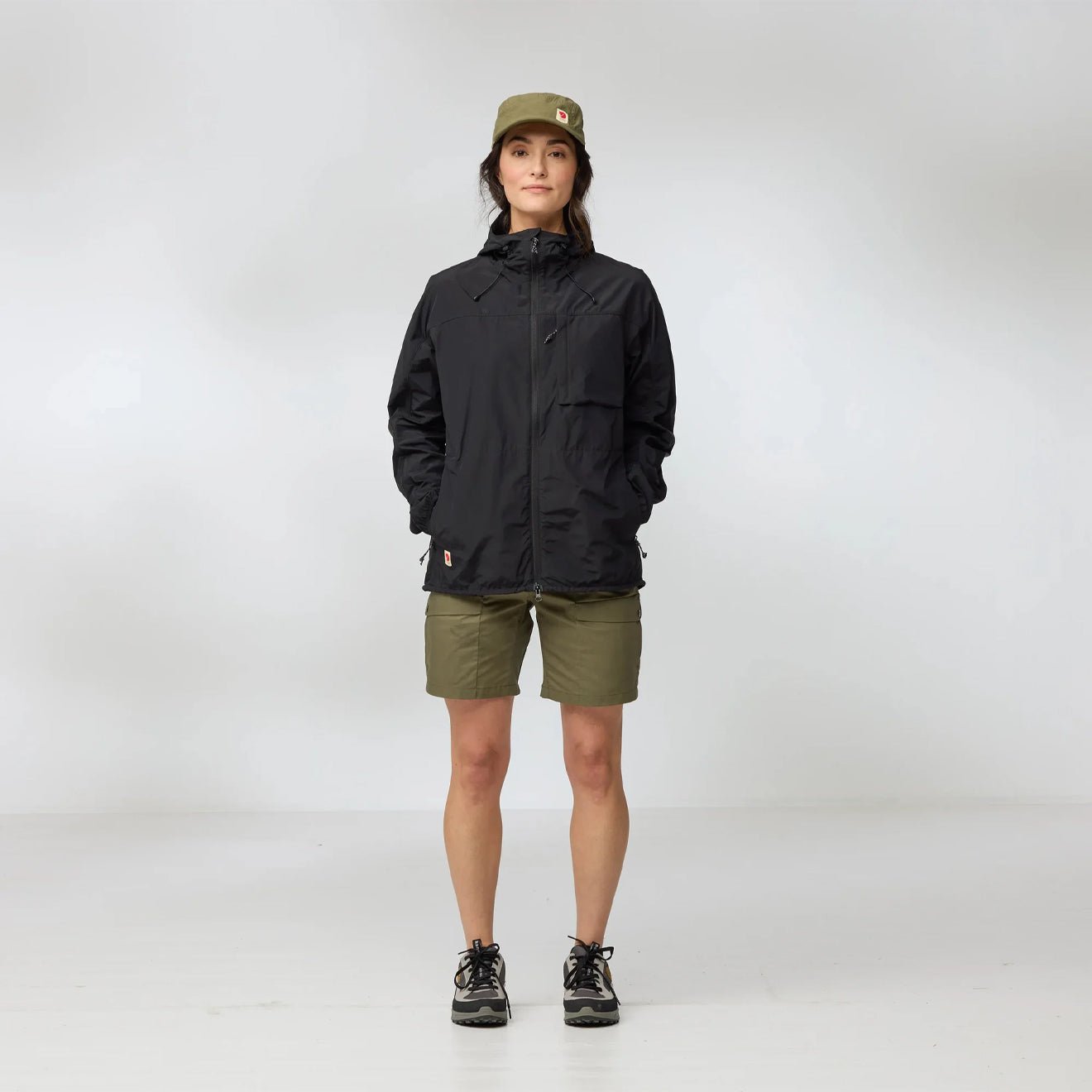 Fjallraven Womens High Coast Wind Jacket Green