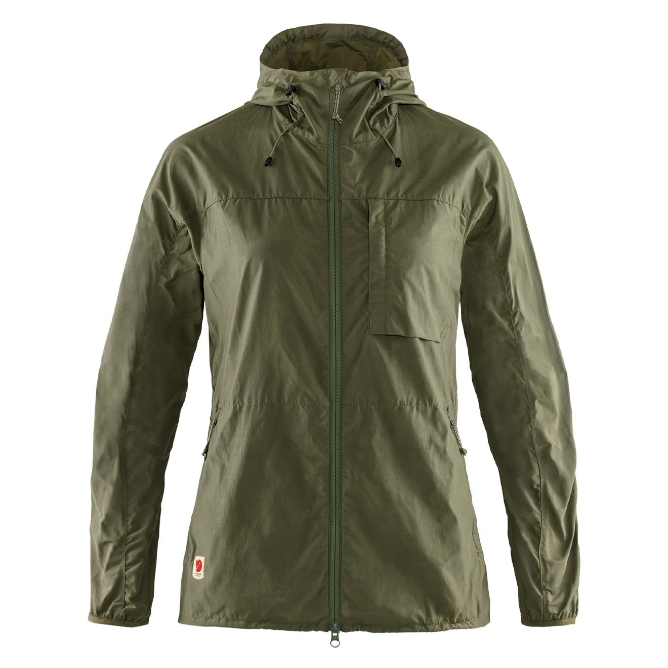 Fjallraven Womens High Coast Wind Jacket Green
