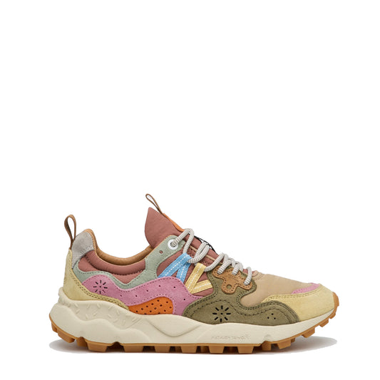 Flower Mountain Womens Yamano 3 Trainer Cream / Taupe / Militare