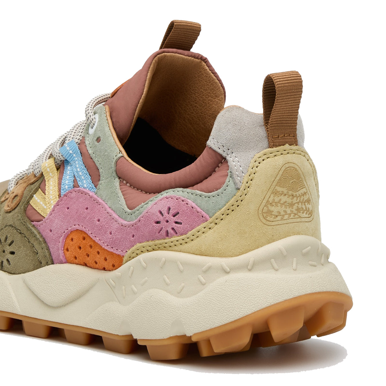 Flower Mountain Womens Yamano 3 Trainer Cream / Taupe / Militare