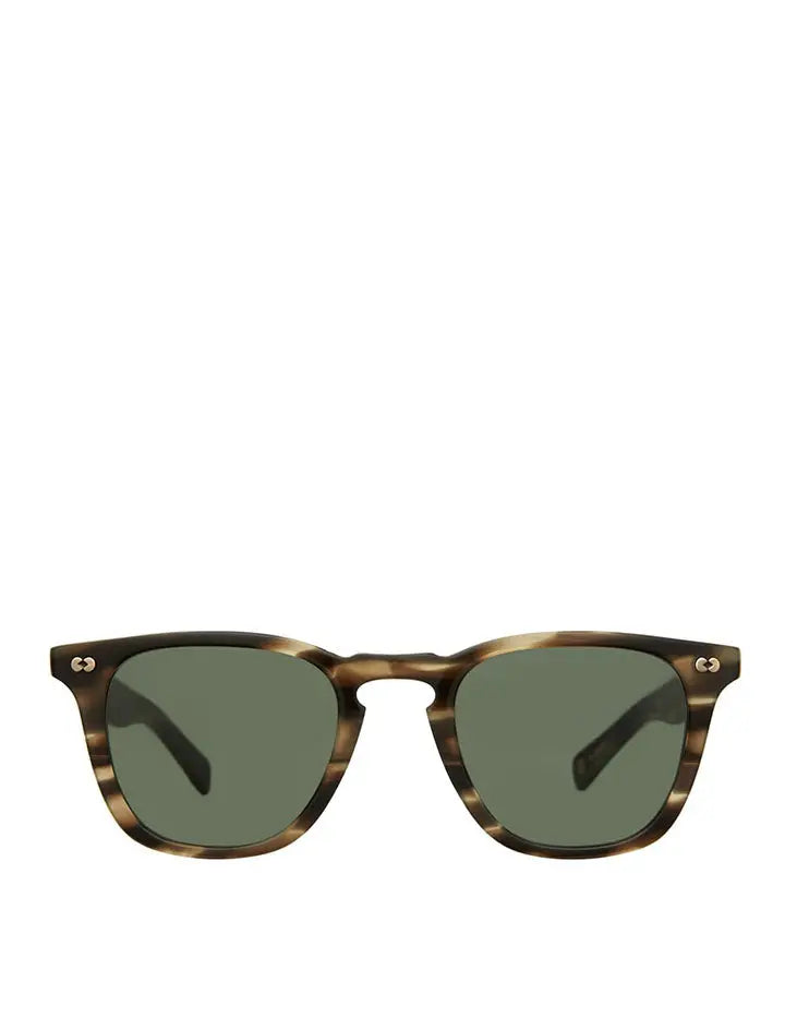 Garrett Leight Brooks X Sunglasses Kodiak Tortoise / Pure G15 Garrett Leight