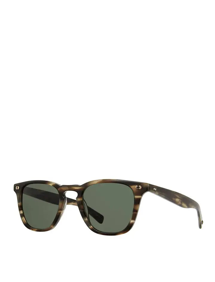 Garrett Leight Brooks X Sunglasses Kodiak Tortoise / Pure G15 Garrett Leight