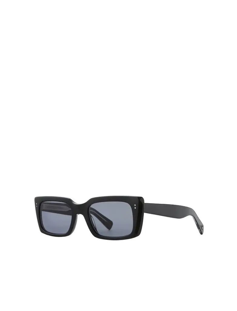 Garrett Leight GL 3030 49 Sunglasses Black/Semi-Flat Navy Garrett Leight