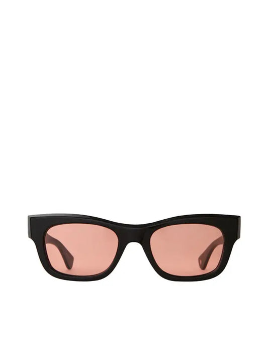 Garrett Leight Woz 49 Sunglasses Black/Sweetwater Garrett Leight