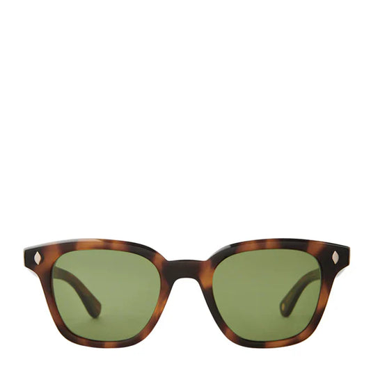 Garrett Leight Broadway 49 Sun Sunglasses Spotted Brown Shell